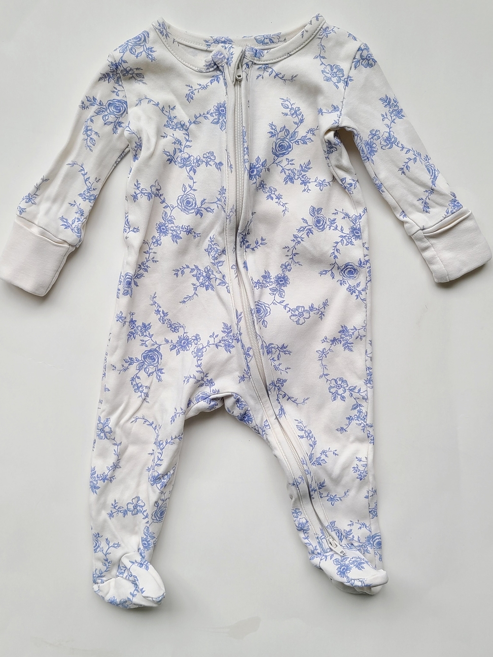 Colored Organics Floral Sleeper